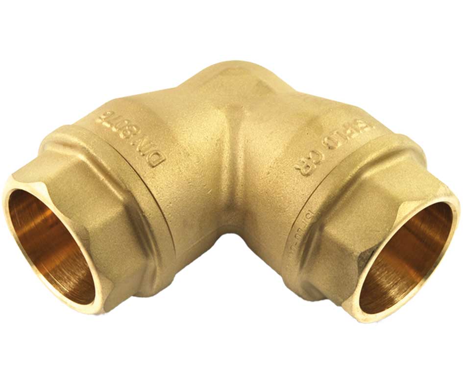 isiflo Messing Winkelverbindungsstück 90° - Typ 120