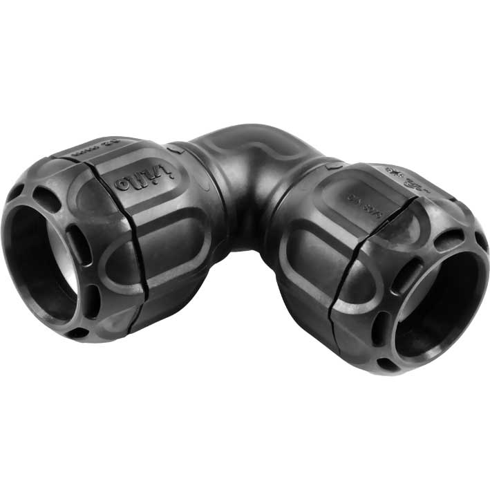 isiflo Sprint Winkel-Steckverbindung 90° Gas - Typ 7200 inkl. 2 Dichthülsen