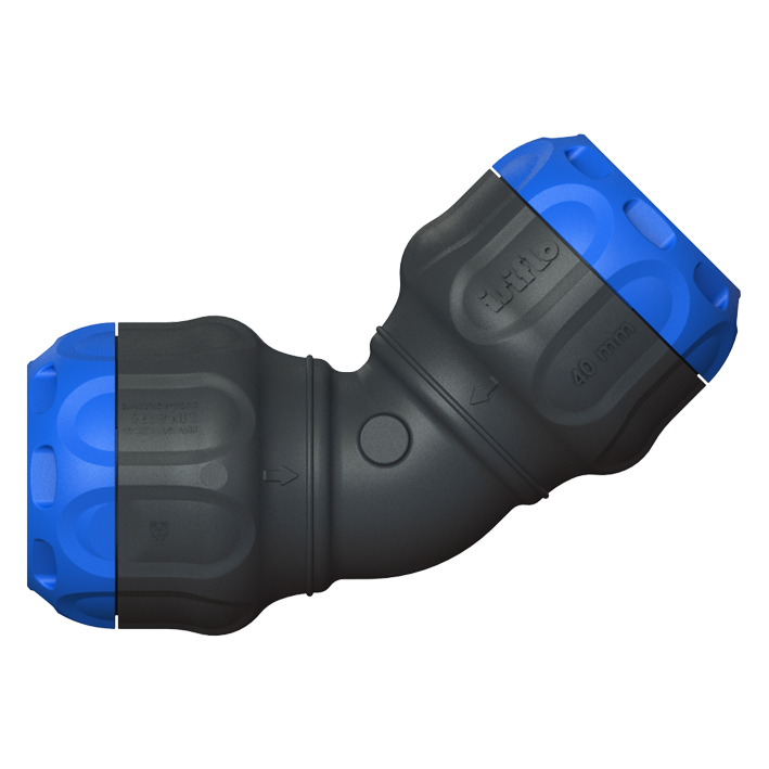 isiflo Sprint Winkel-Steckverbindung 45° - Typ 723