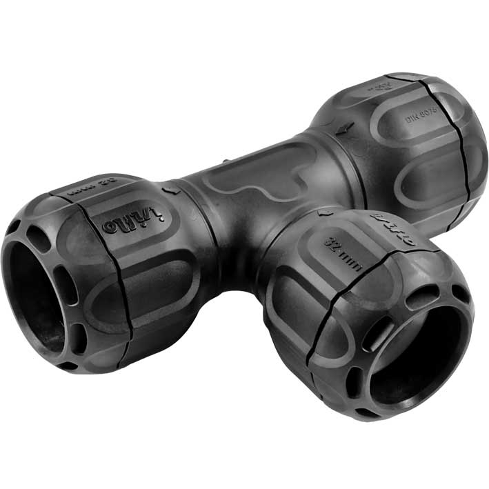 isiflo Sprint T-Steckverbindung Gas - Typ 7250 inkl. 3 Dichthülsen