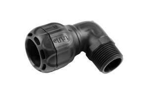 isiflo Sprint Winkel-Steckverbindung 90° AG Gas - Typ 7210 inkl. 1 Dichthülse