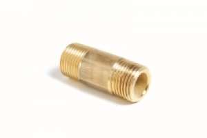 B 3000 Langnippel Rotguss - 3530R