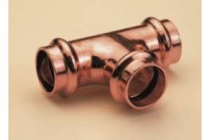 B Press T-Stück I/I/IG V-Kontur Cu - Typ P5130