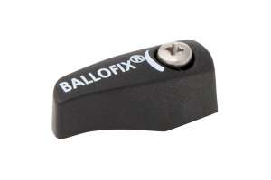 Griff schwarz für Ballofix Kugelhahn, mit Schraube, DN15R - 9,5mm