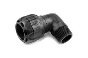 isiflo Sprint Winkel-Steckverbindung 90° AG  Gas - Typ 7240 inkl. 1 Dichthülse