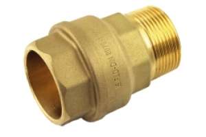 isiflo Messing Anschlussverschraubung mit reduz. AG - Typ 112