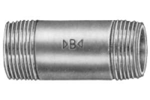 B 3000 Langnippel Rotguss - 3530R