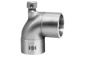 B 4000 Entlüftungswinkel 90° I/I Rotguss - 4090D