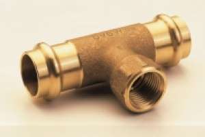 B Press T-Stück mit IG Rg V-Kontur - Typ P4130G