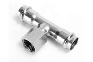 A Press Inox T-Stück mit IG M-Kontur PS4130G