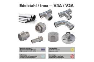 EDELSTAHL FITTINGS + ROHRE